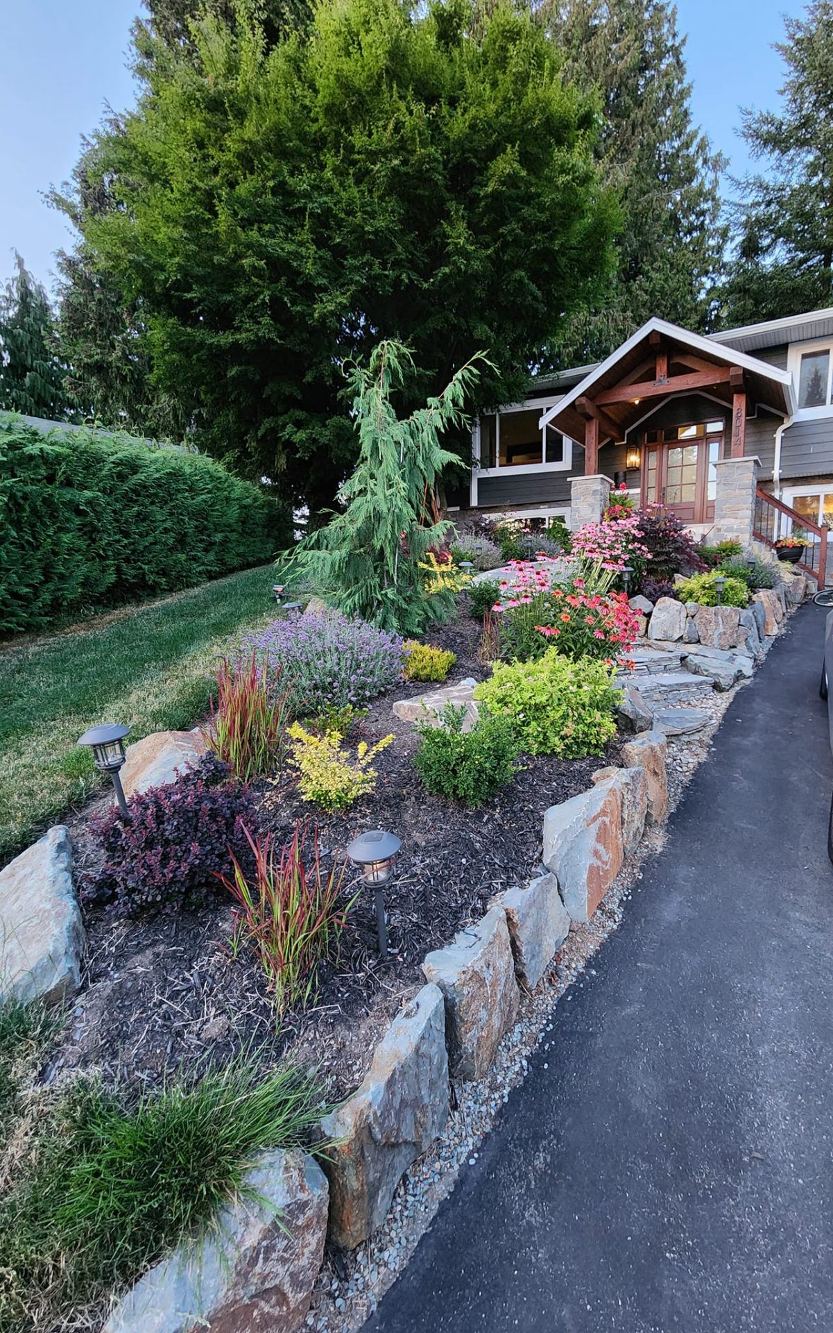 Stone Water Feature - Langley, BC
