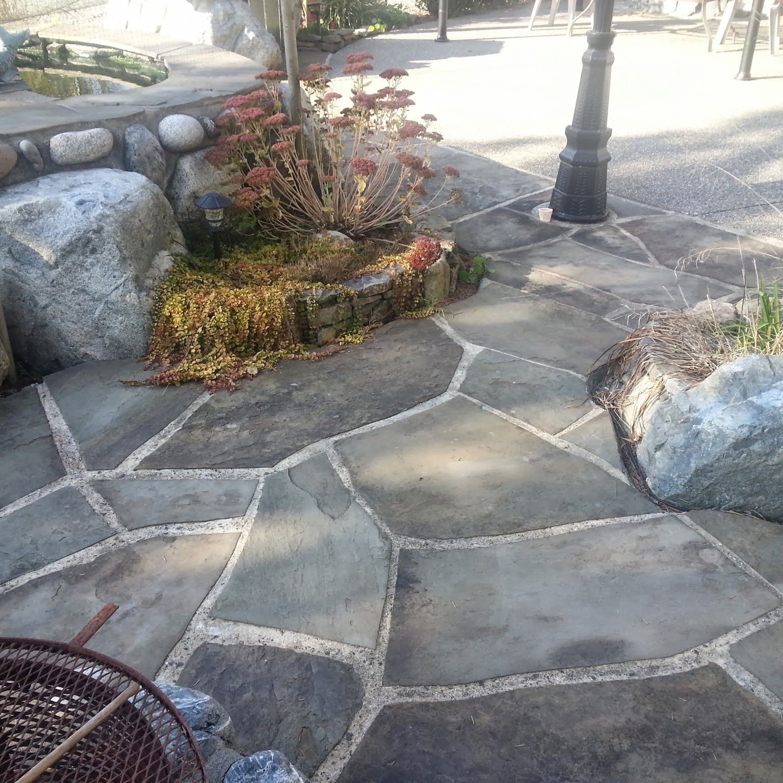 Stone Patios — stone mason services in Fraser Valley BC